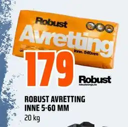 Obs Bygg ROBUST AVRETTING INNE 5-60 MM tilbud