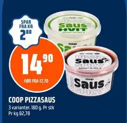 Coop Obs COOP PIZZASAUS tilbud