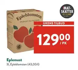 Jacobs Eplemost tilbud