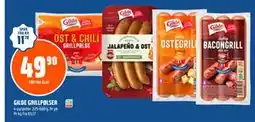 Coop Obs GILDE GRILLPØLSER tilbud