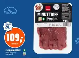 Coop Obs COOP MINUTTBIFF tilbud