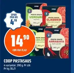 Coop Obs COOP PASTASAUS tilbud