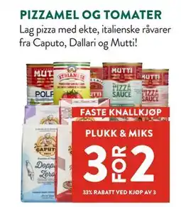 Jacobs PIZZAMEL OG TOMATER tilbud