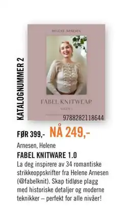 Ark Bokhandel FABEL KNITWARE 1.0 tilbud
