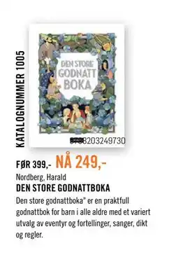 Ark Bokhandel DEN STORE GODNATTBOKA tilbud