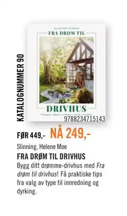 Ark Bokhandel FRA DRØM TIL DRIVHUS tilbud