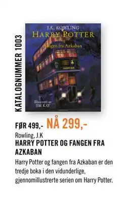 Ark Bokhandel HARRY POTTER OG FANGEN FRA AZKABAN tilbud