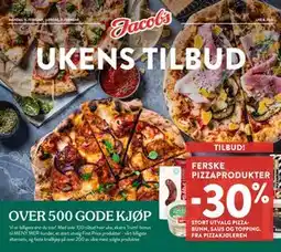 Jacobs FERSKE PIZZAPRODUKTER tilbud