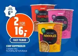 Coop Obs COOP KOPPNUDLER tilbud
