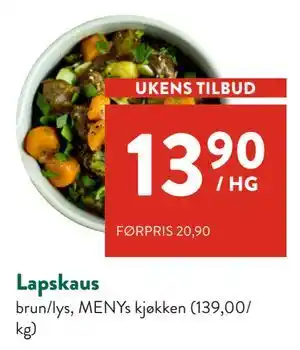 Jacobs Lapskaus tilbud