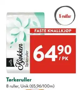 Jacobs Tørkeruller tilbud