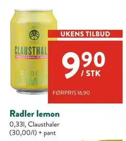 Jacobs Radler lemon tilbud