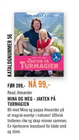 Ark Bokhandel MINA OG MEG - JAKTEN PÅ TURMAGIEN tilbud