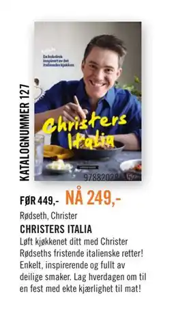 Ark Bokhandel CHRISTERS ITALIA tilbud