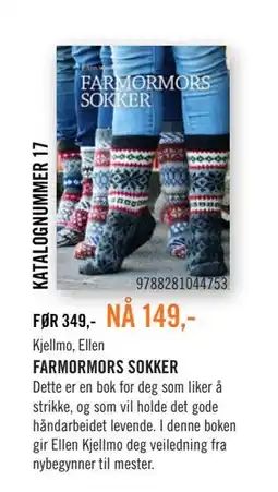 Ark Bokhandel FARMORMORS SOKKER tilbud