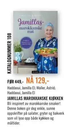 Ark Bokhandel JAMILLAS MAROKKANSKE KJØKKEN tilbud