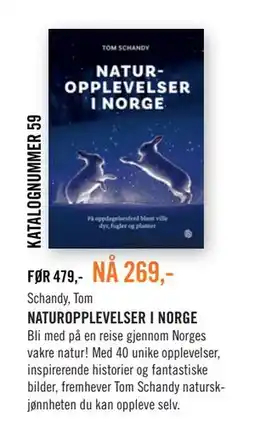 Ark Bokhandel NATUROPPLEVELSER I NORGE tilbud