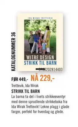 Ark Bokhandel STRIKK TIL BARN tilbud
