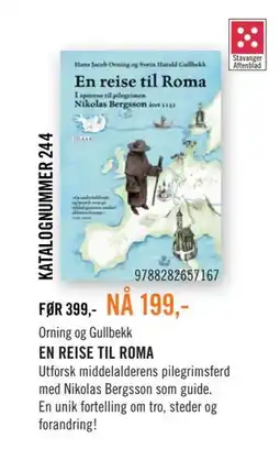Ark Bokhandel EN REISE TIL ROMA tilbud