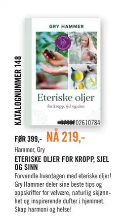 Ark Bokhandel ETERISKE OLJER FOR KROPP, SJEL OG SINN tilbud