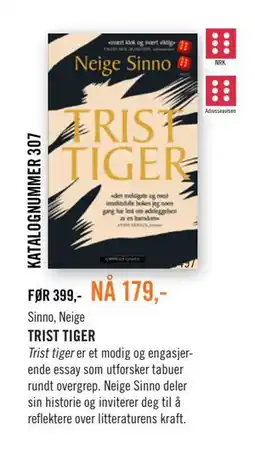 Ark Bokhandel TRIST TIGER tilbud