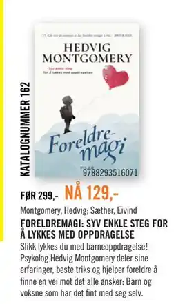 Ark Bokhandel FORELDREMAGI: SYV ENKLE STEG FOR Å LYKKES MED OPPDRAGELSE tilbud