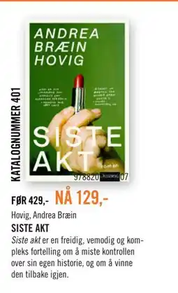 Ark Bokhandel SISTE AKT tilbud