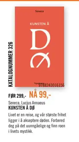 Ark Bokhandel KUNSTEN Å DØ tilbud
