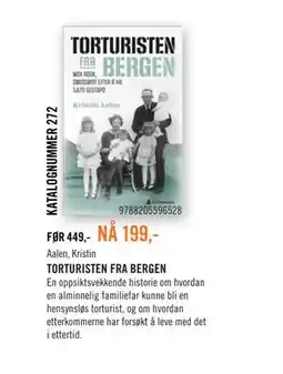 Ark Bokhandel TORTURISTEN FRA BERGEN tilbud