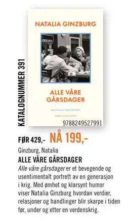 Ark Bokhandel ALLE VÅRE GÅRSDAGER tilbud