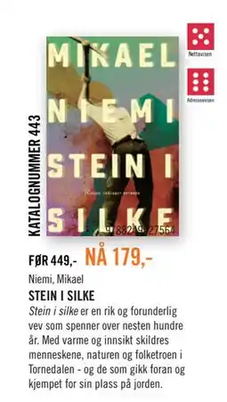 Ark Bokhandel STEIN I SILKE tilbud