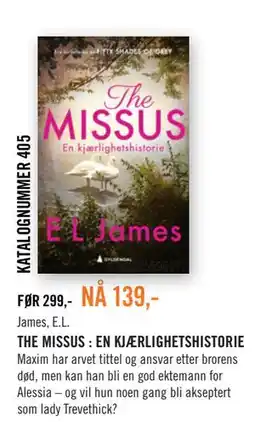 Ark Bokhandel THE MISSUS : EN KJÆRLIGHETSHISTORIE tilbud