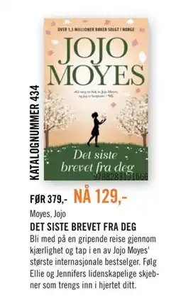 Ark Bokhandel DET SISTE BREVET FRA DEG tilbud