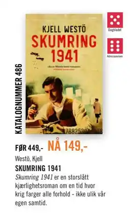 Ark Bokhandel SKUMRING 1941 tilbud