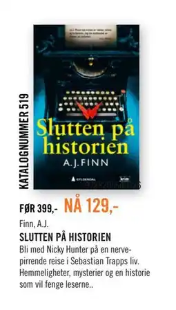 Ark Bokhandel SLUTTEN PÅ HISTORIEN tilbud