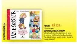 Ark Bokhandel DEN STORE LILLESØSTERBOKA tilbud