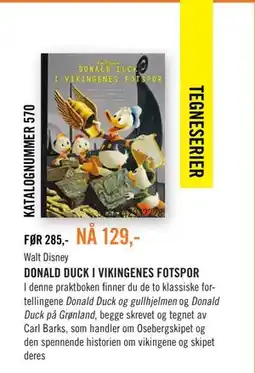 Ark Bokhandel DONALD DUCK I VIKINGENES FOTSPOR tilbud