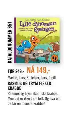 Ark Bokhandel RASMUS OG TRYM FISKER KRABBE tilbud