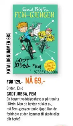 Ark Bokhandel GODT JOBBA, FEM tilbud