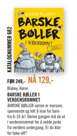 Ark Bokhandel BARSKE BØLLER I VERDENSROMMET tilbud