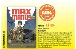Ark Bokhandel MAX MANUS tilbud