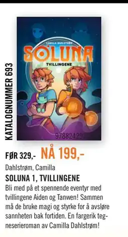 Ark Bokhandel SOLUNA 1, TVILLINGENE tilbud