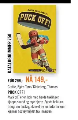 Ark Bokhandel PUCK OFF! tilbud