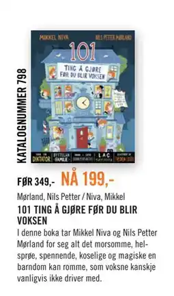 Ark Bokhandel 101 TING Å GJØRE FØR DU BLIR VOKSEN tilbud