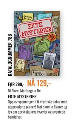 Ark Bokhandel EKTE MYSTERIER tilbud
