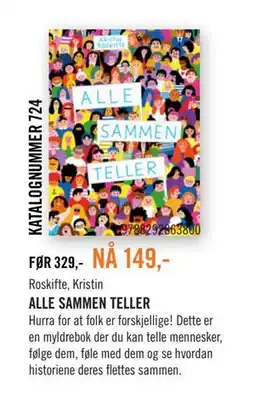 Ark Bokhandel ALLE SAMMEN TELLER tilbud