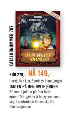 Ark Bokhandel JAKTEN PÅ DEN HVITE ØRNEN tilbud