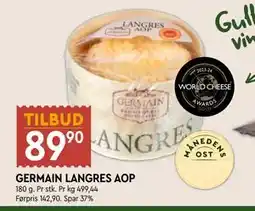 Coop Mega GERMAIN LANGRES AOP tilbud