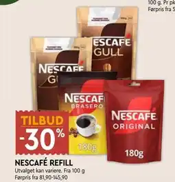 Coop Mega NESCAFÉ REFILL tilbud