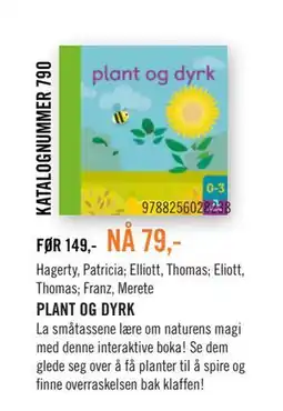 Ark Bokhandel PLANT OG DYRK tilbud